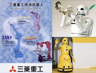 三菱噴涂機器人春節(jié)不打烊，海藍機電道一聲：新春快樂！