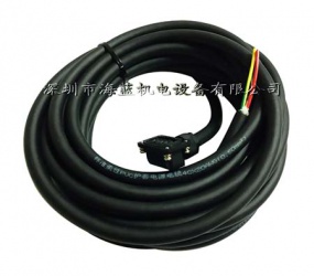 三菱電機(jī)電源線MR-PWS1CBL5M-A1-L，三菱MR-JE，MR-J4,MR-J3系列電機(jī)專用